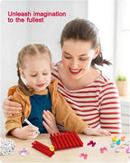 Cheer Pins for Backpack Cheer Stuff Kit 70 Red Colored Clothes Pins - Image 6