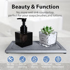 2 PCS Water Absorbing Stone Trays - Image 3