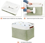 DULLEMELO 16 inch Fabric Storage Basket, Decorative Storage Boxes - Image 5