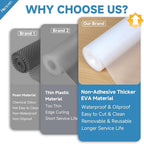 Shelf Liners 16 in x 20 ft EVA Drawer Mats, Non-Adhesive Cupboard Protector - Image 7