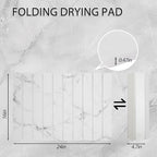 Stone Drying Mat for Kitchen Counter 24"×16", Large Dish Drying Mat - Image 6