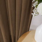 Tollpiz Sheer Curtains Linen Textured Living Room Curtain Sheers Light - Image 3