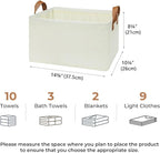 GRANNY SAYS Storage Baskets for Shelves, Closet Organizer Bins, Clothes Storage - Image 6