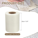 PATIKIL Drywall Repair Mesh Tape, 8 inch x 164 ft Fiberglass Repair Patch - Image 2