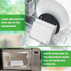 12 Pack Dishwashing Sponges Natural Cellulose Sponges Plant Based Resilient and - Image 5