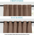 RYB HOME Farmhouse Curtains Blackout - Image 3
