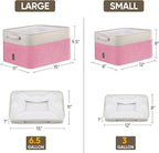 BALEINE 4 Pack Fabric Storage Bins - Image 2