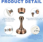 uxcell Magnetic Door Stopper, Stainless Steel Heavy Duty Door Holder, No - Image 3