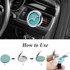 Essential Oil Car Diffuser Vent Clips Christmas Car Accessories - Image 5