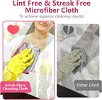 Glass Polishing Cloth Streak Free Miracle Microfiber Cleaning Cloth Lint Free - Image 8