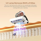JIGOO J200 Improve Sleep Mattress Vacuum Cleaner Uv Sanitizing, Deep Cleaning - Image 4