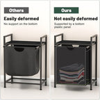 Laundry Sorter with Removable Bag, 16 Gallons Laundry Hamper with Adjustable - Image 8