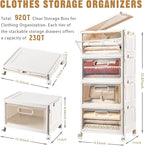 4-Tier Stackable Storage Bins - Image 2