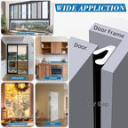 V-Shaped Weather Stripping Door Seal, 52.5FT Draft Stopper - Image 2