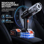 Car Vacuum Portable Cordless, 40000Pa High Power Dust Buster, 6-in-1 Handheld - Image 3