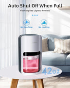 TABYIK Dehumidifiers for Home, 42oz Dehumidifier for Bathroom, Dehumidifiers - Image 5
