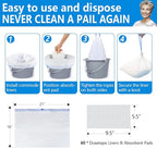 Commode Liners with Highly Absorbent Pads - Image 4