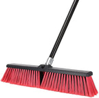 18 inches Push Broom Outdoor Garden Broom by KeFanta