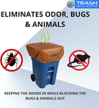 Trash Can Cover Biodegradable Odor Eliminating Bag - Image 2