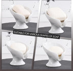 Soap Dish Set, Self Draining Bar Soap Holder - Image 6