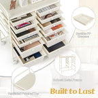 GOFLAME 12-Drawer Rolling Storage Cart, Mobile Utility Cart - Image 6