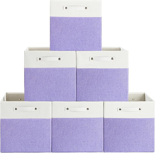 13 x 13 Inch Fine Linen Storage Bins by FinishingBo