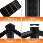 84“H Garage Shelving Heavy Duty Storage Shelves 3000 LBS Adjustable 5 Tier - Image 5
