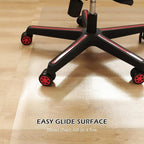 SALLOUS Clear Chair Mat, Vinyl Desk Chair Mat Protector - Image 6