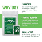 Humboldts Secret 62% Humidity Packs RH 2-Way | Moisture Absorber & Regulator - Image 3