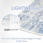 IOHOUZE Abstract Runner Rug 2x6 Ft Washable Runners - Image 5