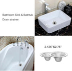 14PCS Drain Mesh Basket, 2.125'' & 2.75" Bathroom Mesh Sink Drain Strainer - Image 5