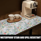 Floral Shelf Drawer Liners, 16IN x 10FT Non Adhesive and Strong Non-Slip - Image 9