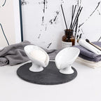 Soap Dish Set, Self Draining Bar Soap Holder - Image 9