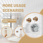 4pcs Suction Cup Hooks for Shower, Shower Towel Suction Hooks, No Drill Towel - Image 2