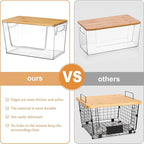 Pantry Organizers Storage, 2 Pack Stackable Kitchen Counter Bins - Image 6