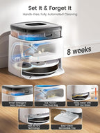 Lefant LiDAR Robot Vacuum and Mop, All-in-One Dock, 56-Day Self-Emptying - Image 3