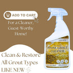 Natural Stone Grout Cleaner, Safe - Image 6