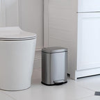 Amazon Basics Smudge Resistant Mini Rectangular Trash Can - Image 3