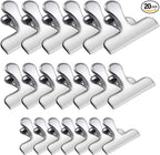 FINDMAG Chip Clips, 20 Pack Stainless Steel Chip Clips, Chip Clips Bag Clips by FINDMAG