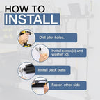 StoreYourBoard Garage Tool Organizer Wall Mount – Heavy Duty Garage Wall - Image 6