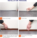 TAROSE Weather Stripping, 16.5 Feet Silicone Door Seal Strip - Image 5
