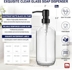 GMISUN Glass Soap Dispenser - Image 2