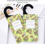 ROSE COTTAGE Large 12 Packs Sandalwood Hanging Closet Deodorizer Air Freshener - Image 6