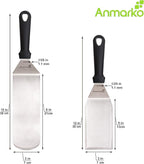Metal Spatula Stainless Steel and Scraper - Image 4