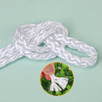 1/4 Inch White Polyester Rope - Image 3