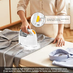 Mini Steamer＆Iron 2 in 1 Garment Steamer, Portable Travel Size Steam Iron - Image 7