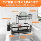 Dish Drying Rack Two-Tier Drying Rack - Image 2