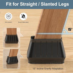 24PCS Rectangular Chair Leg Floor Protectors - Image 4