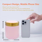 Mini Trash Can with Lid, Metal Small Tiny Mini Trash Bin Can, Mini Countertop - Image 7