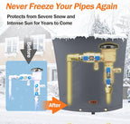 TOHONFOO Backflow Preventer Pipe Insulation Cover - Image 3